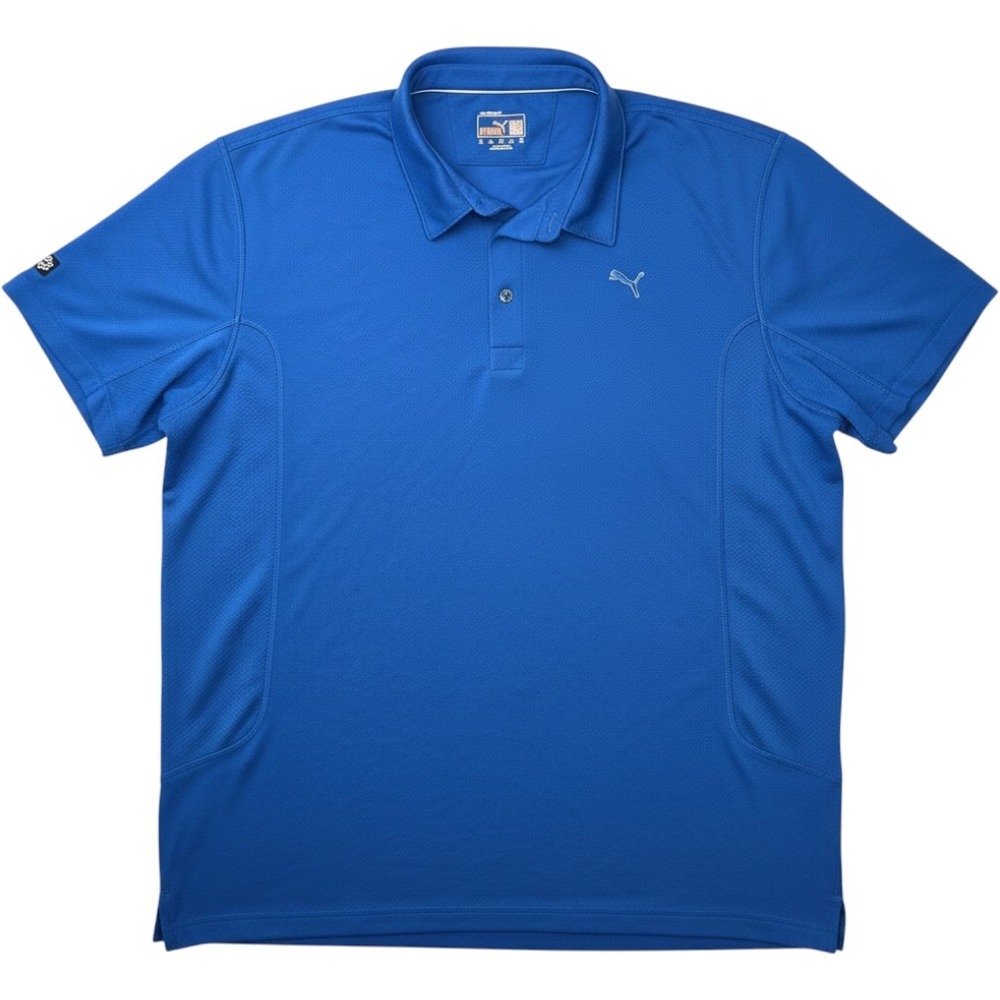 Puma Golf Mens Cool Cell Short Sleeve Polo Shirt Blue Athletic Top XXL